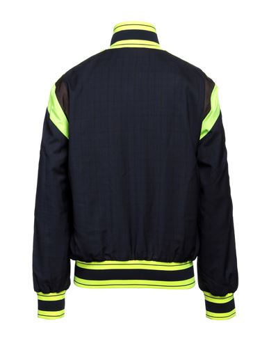 Man Jacket Midnight blue Size 34 Virgin Wool, Polyester, Polyamide, Elastane