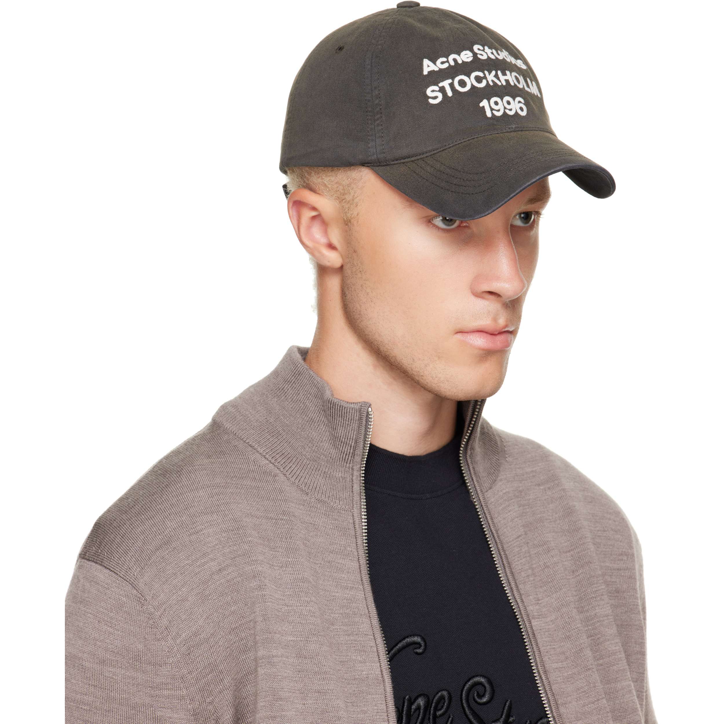Black '1996' Logo Baseball Cap
