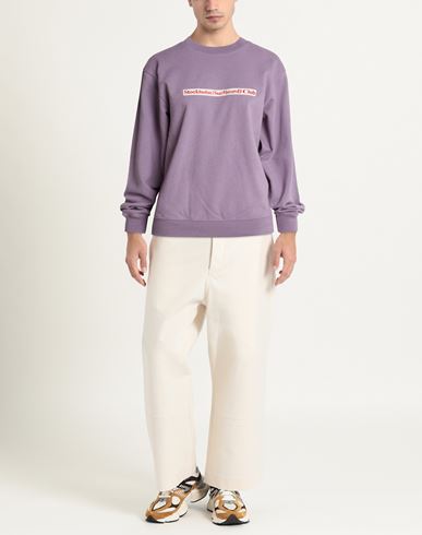 Stockholm (surfboard) Club Man Sweatshirt Purple Size S Cotton, Recycled cotton