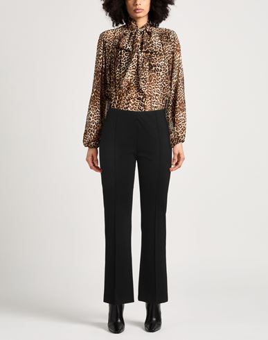 Caractère Woman Pants Black Size 12 Viscose, Polyamide, Elastane