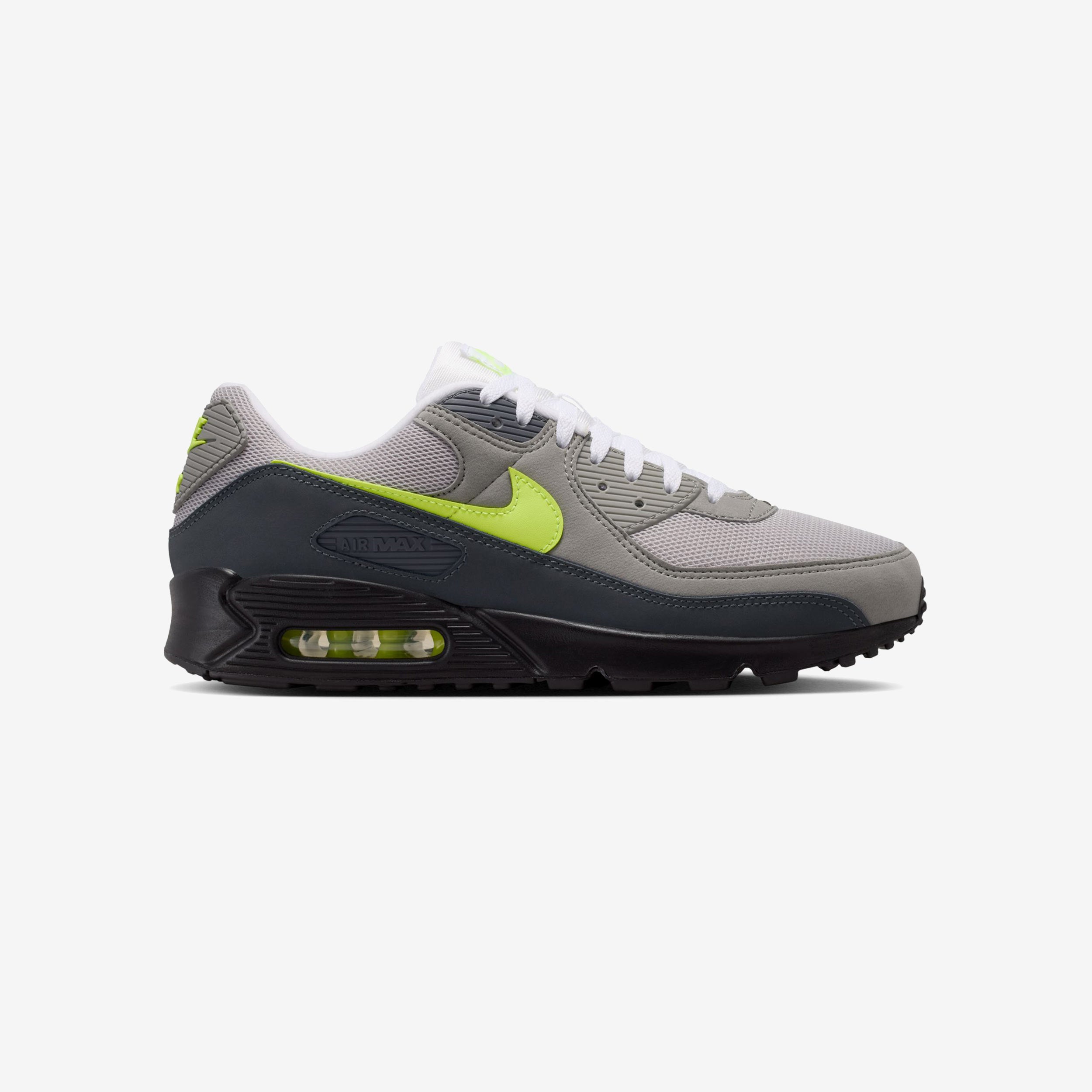 Nike Air Max 90 "Neon Yellow" - BLACK/NEON YELLOW-ANTHRACITE - male