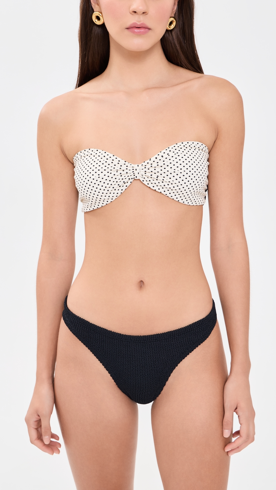 Delphine Bikini Set Black/Polka Dot M