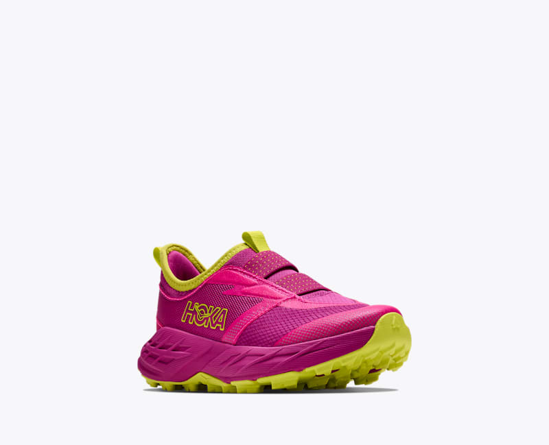 HOKA Speedgoat 7 Shoes in Fuchsia/Fuchsia