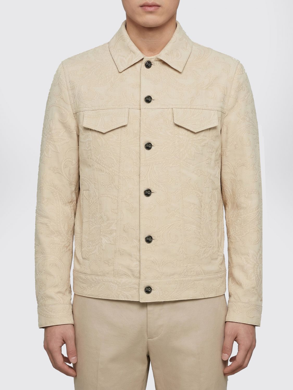 Jacket Men color Beige
