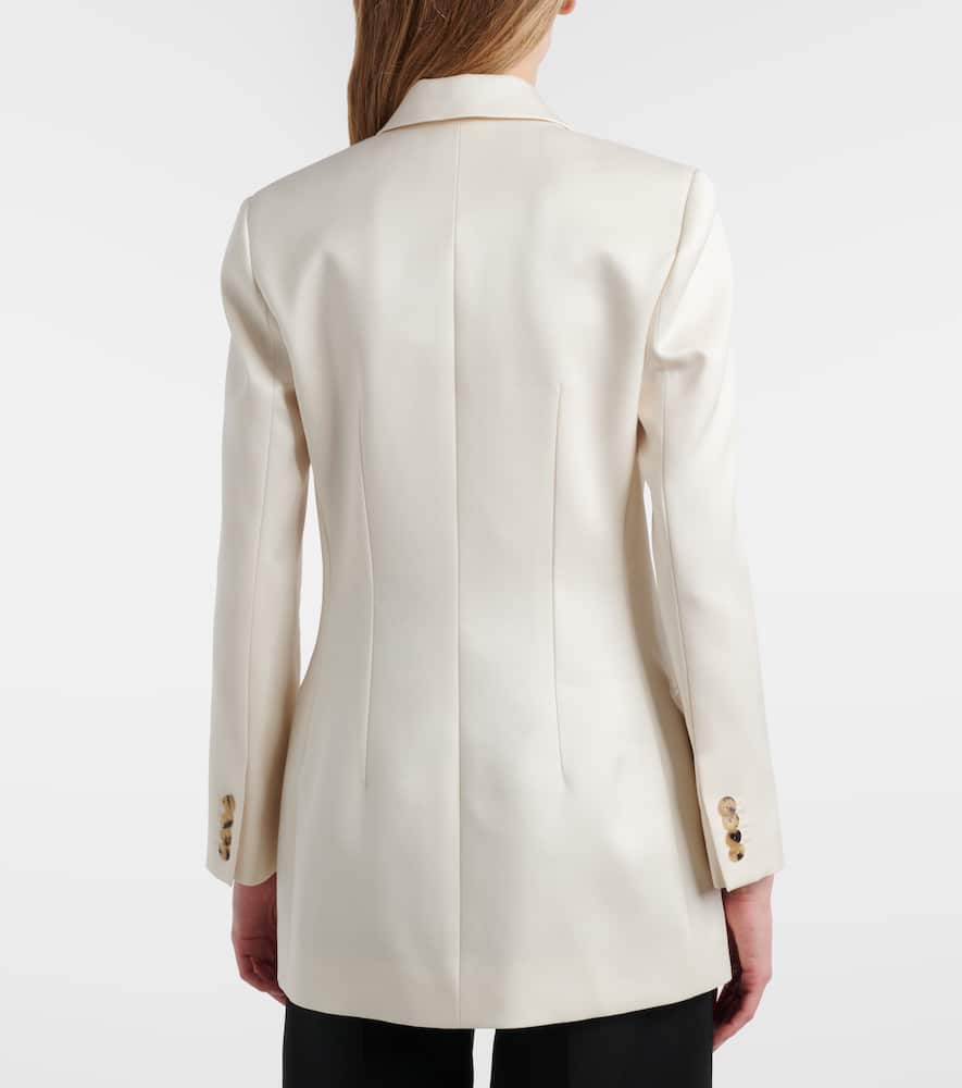 Adrian wool and silk blazer