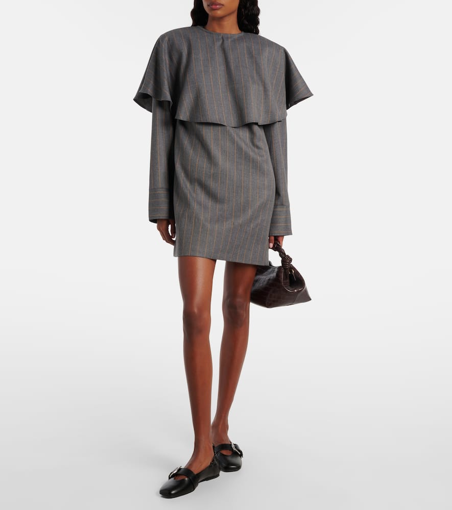 Pinstripe minidress