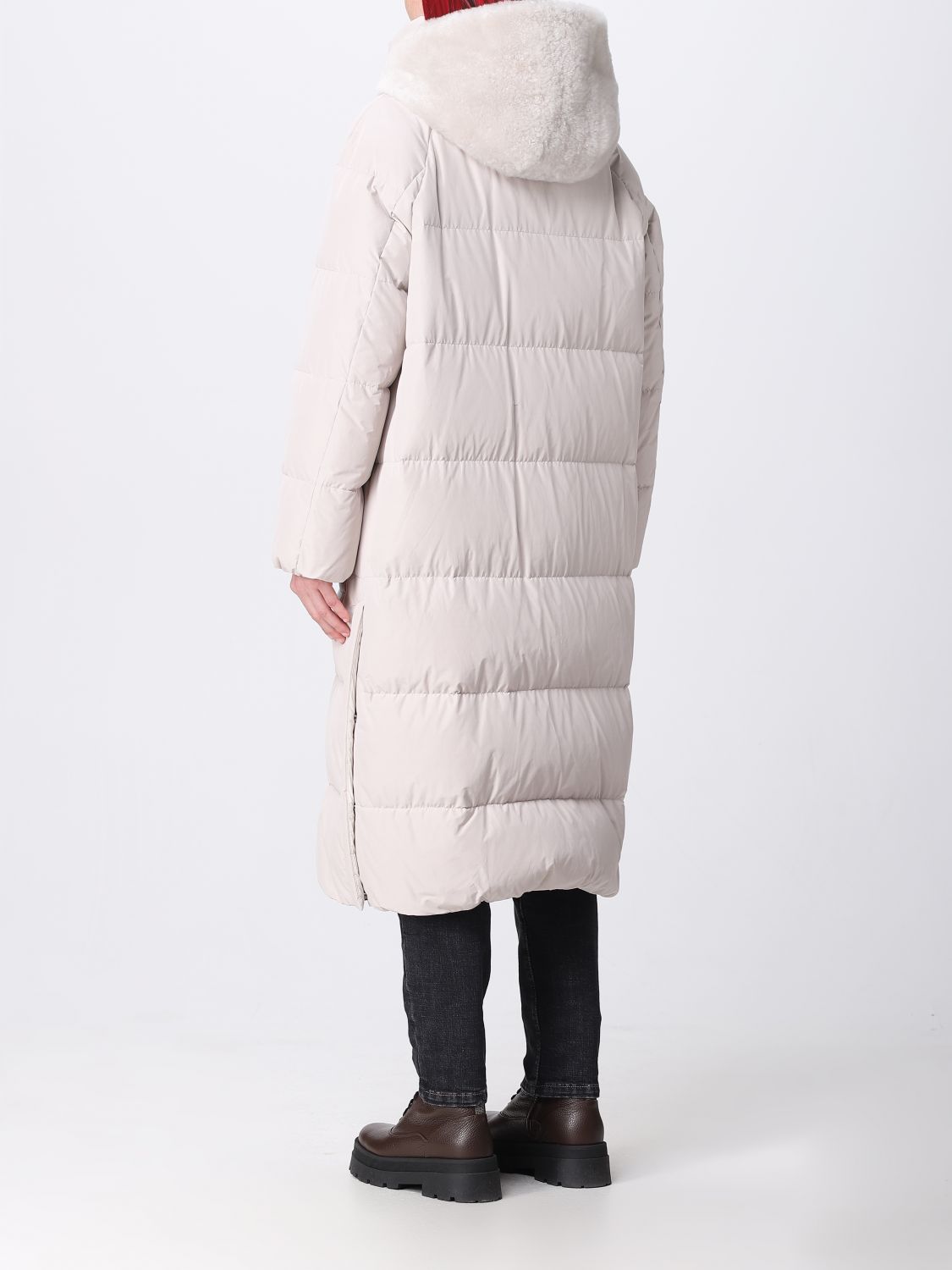 Coat Woman color White