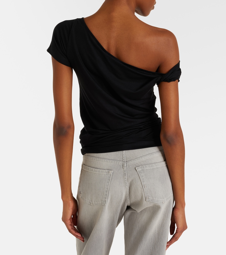 One-shoulder T-shirt