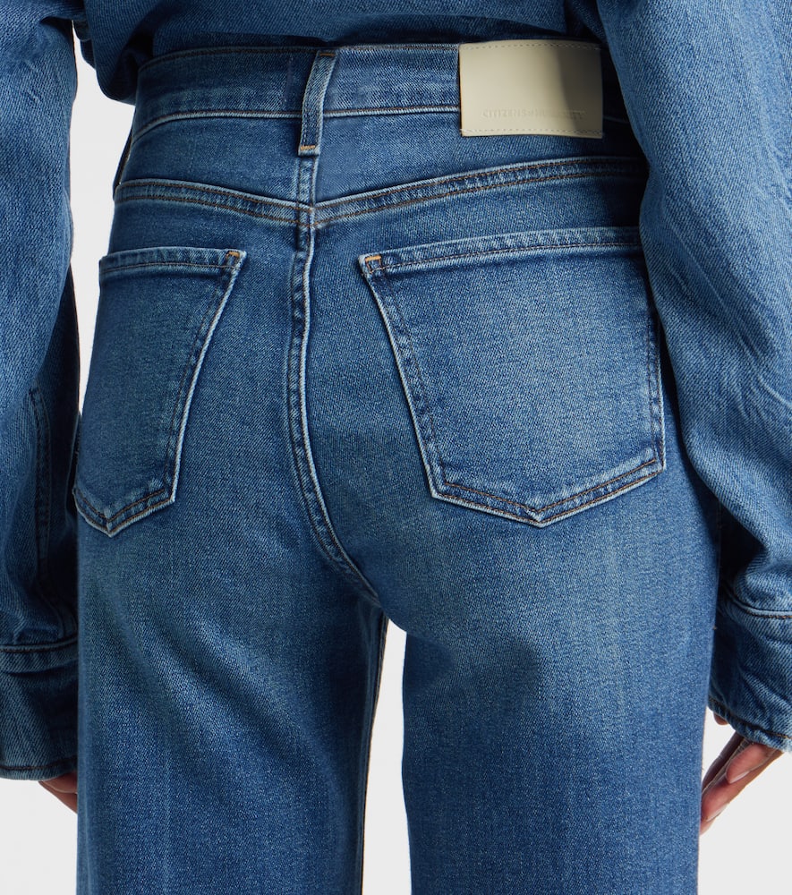Kimberly mid-rise flared jeans