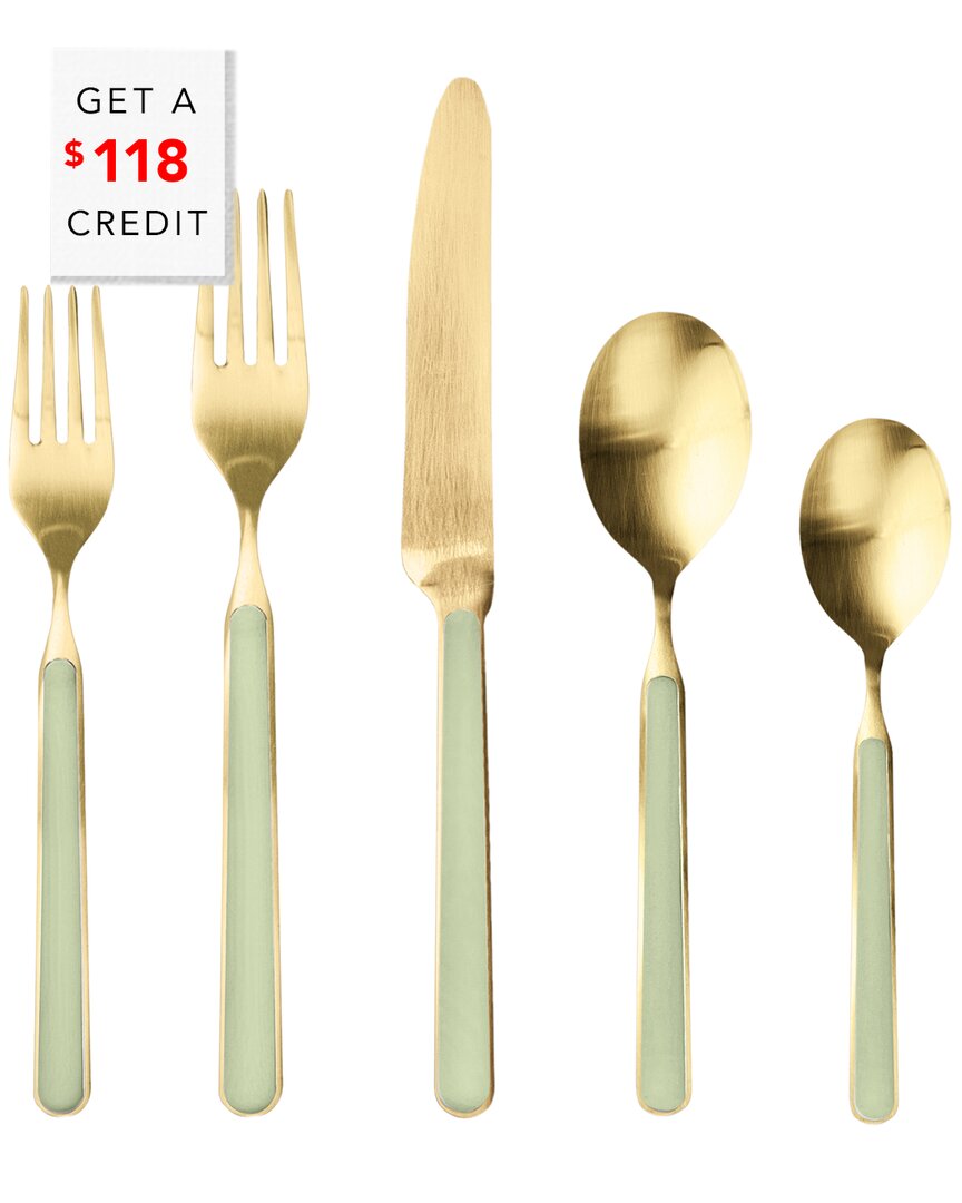 20Pc Fantasia Ice Flatware Set With $118 Credit