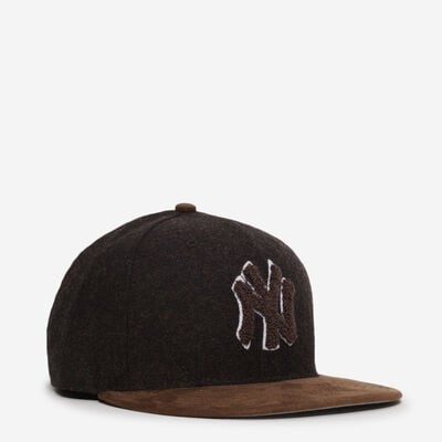 59Fifty New York Yankees Tweed Fitted Hat in Brown