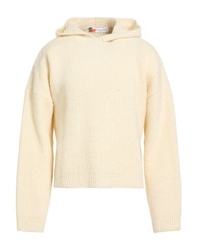 Man Sweater Ivory Size L Wool, Acrylic, Polyester