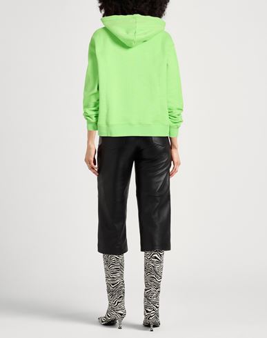 Woman Sweatshirt Light green Size XXS Cotton, Elastane