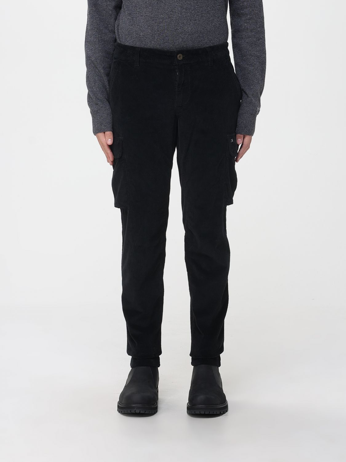 Pants Men color Black