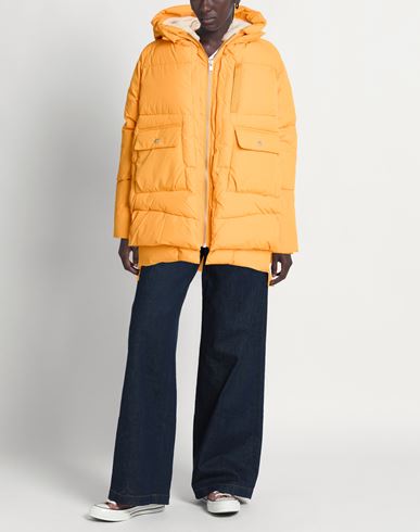 Woman Puffer Yellow Size S Recycled polyester