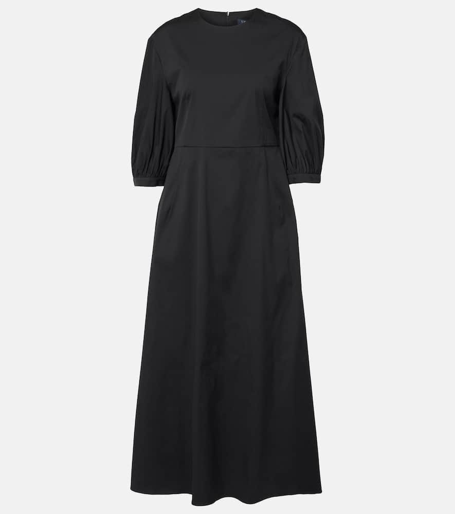 Clea cotton-blend poplin maxi dress