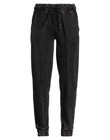 Man Pants Charcoal Size S Cotton, Polyester