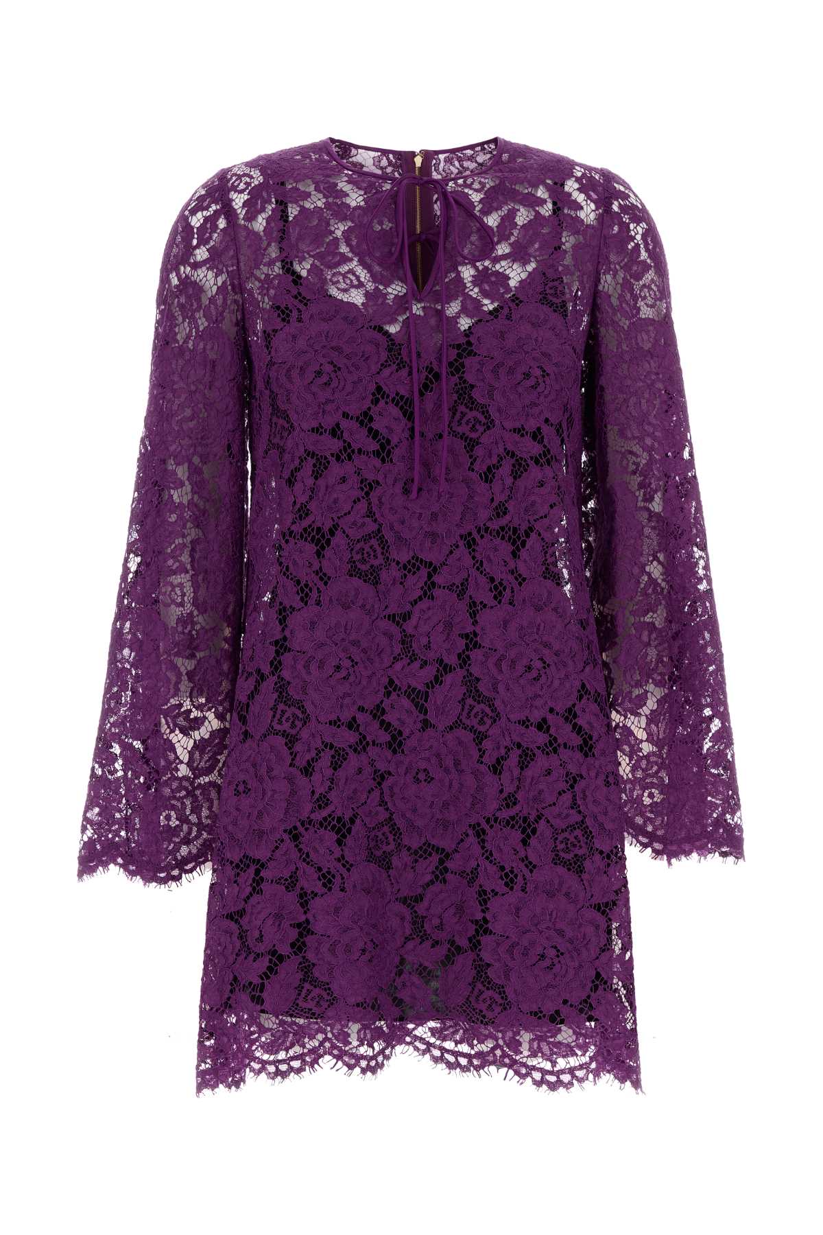 Pizzo Dress — Purple
