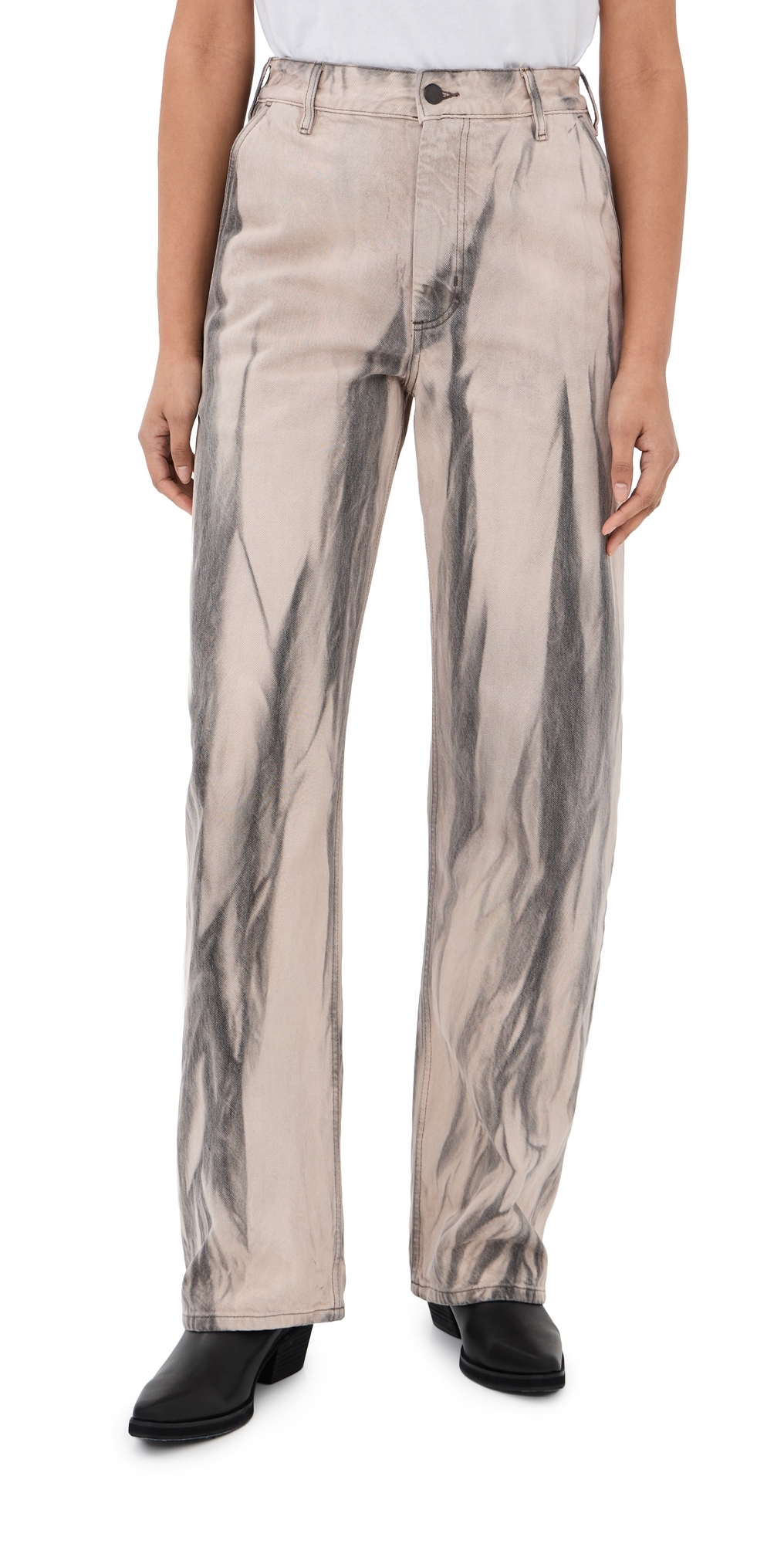 Column Leg Jeans Sand Dune