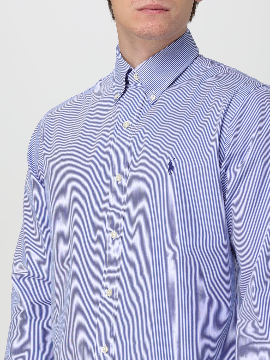 Shirt Men color Blue
