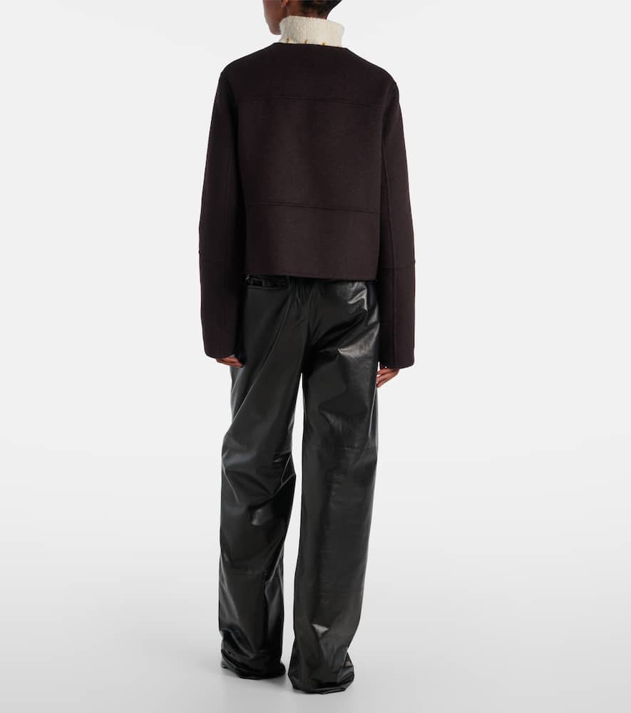 Courtney double-breasted wool-blend jacket