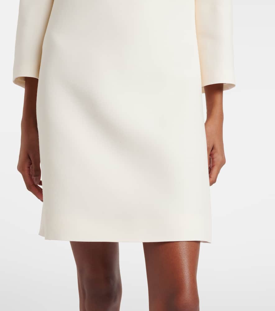 Crepe Couture VGold minidress