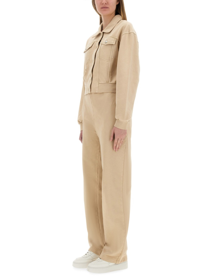 Moschino - urban relaxed fit trousers with pockets and cuff