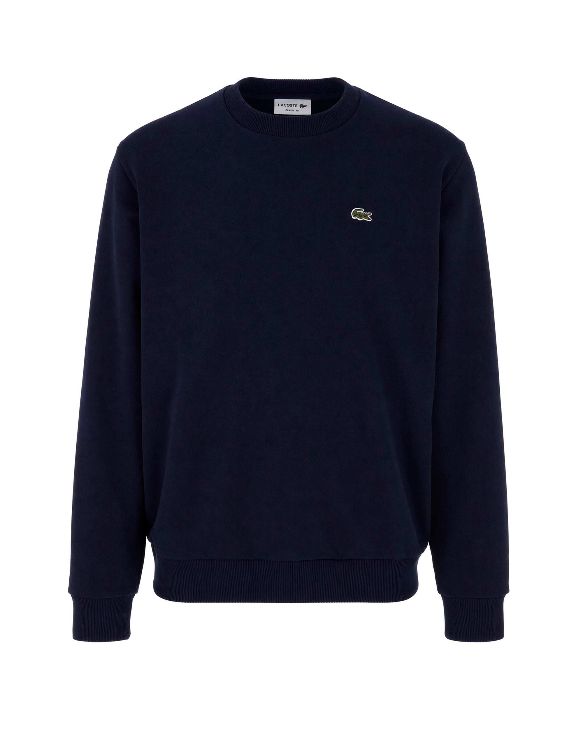 Organic Cotton Blend Sweatshirt — Navy