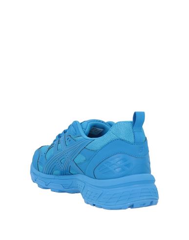 Comme Des Garçons Shirt X Asics Man Sneakers Azure Size 6.5 Textile fibers