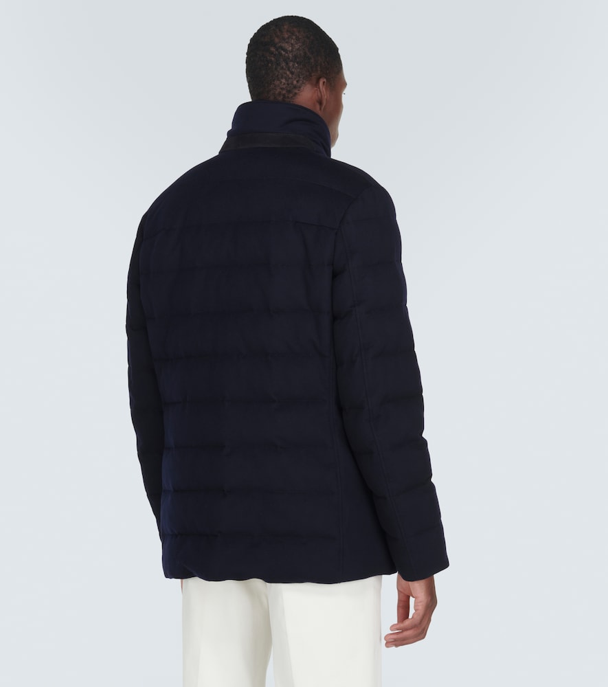 Nama cashmere puffer jacket