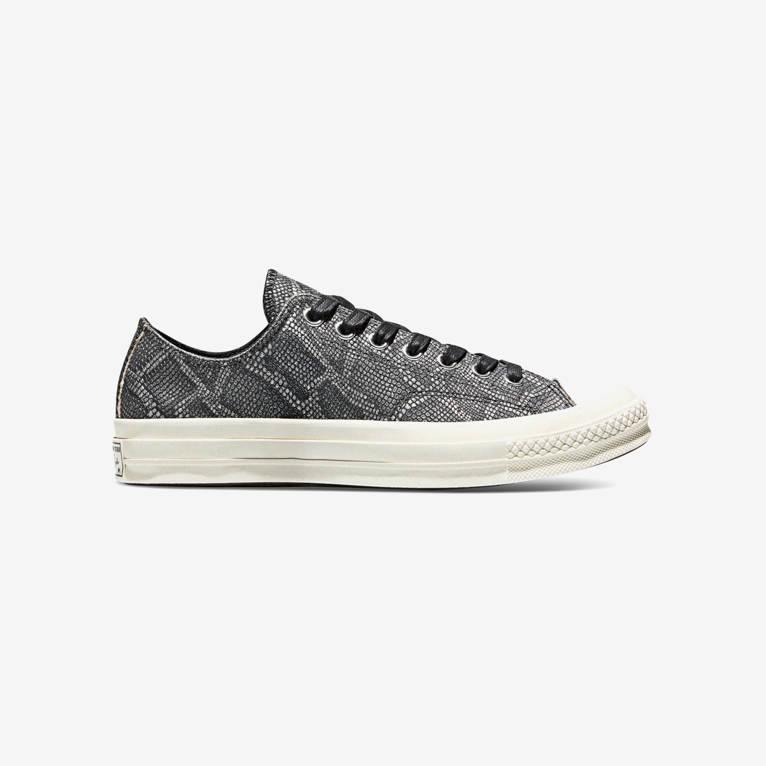 Converse Chuck 70 Snakeskin Print - BLACK/BLACK/EGRET - unisex