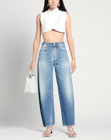 Woman Jeans Blue Size 27 Cotton