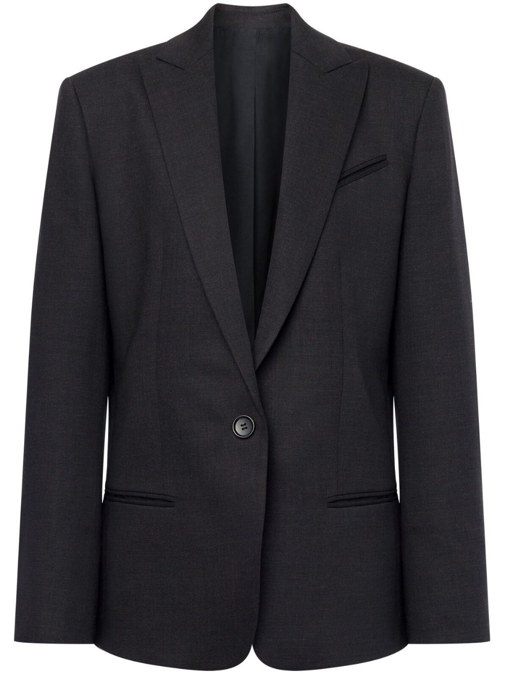 Single-breasted blazer - Grey