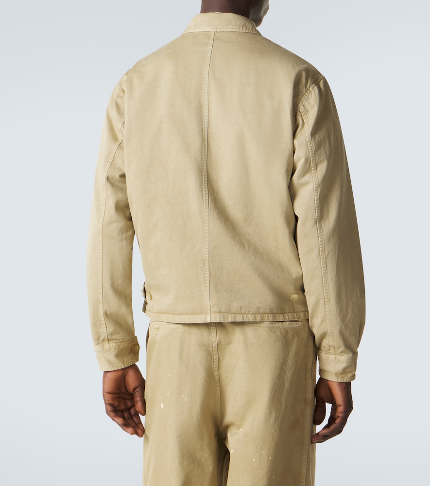 Cotton blouson jacket