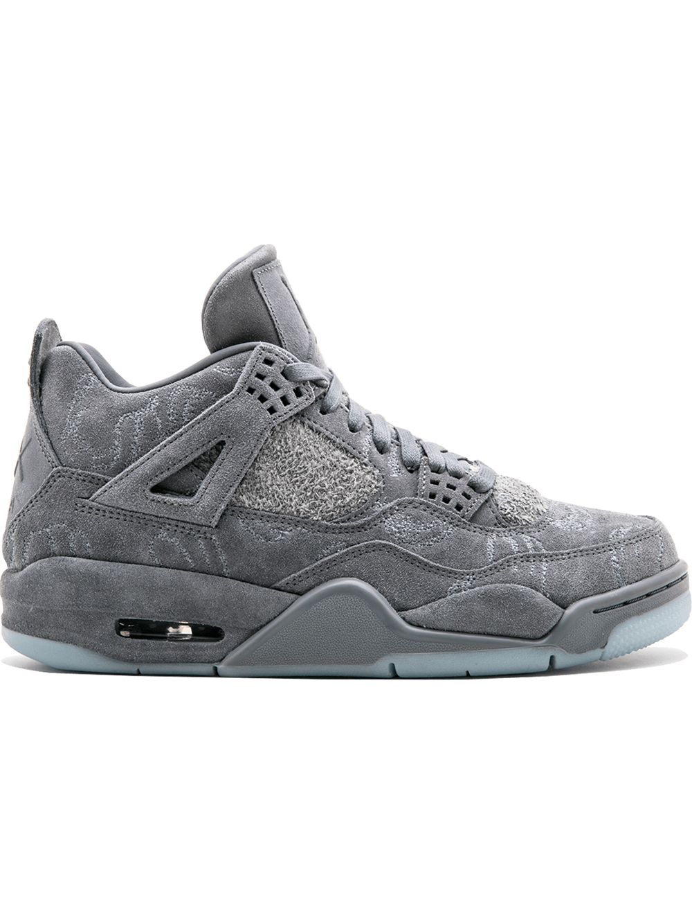 X Kaws Air 4 Retro sneakers - Grey