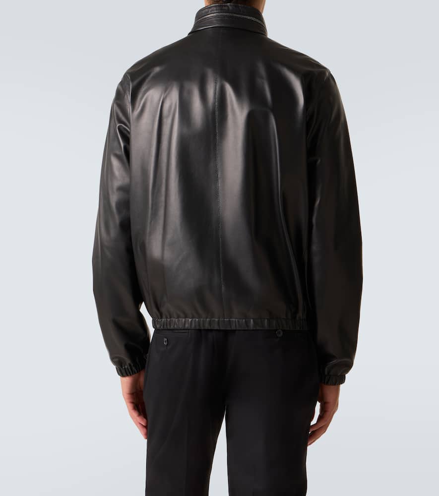 Leather jacket