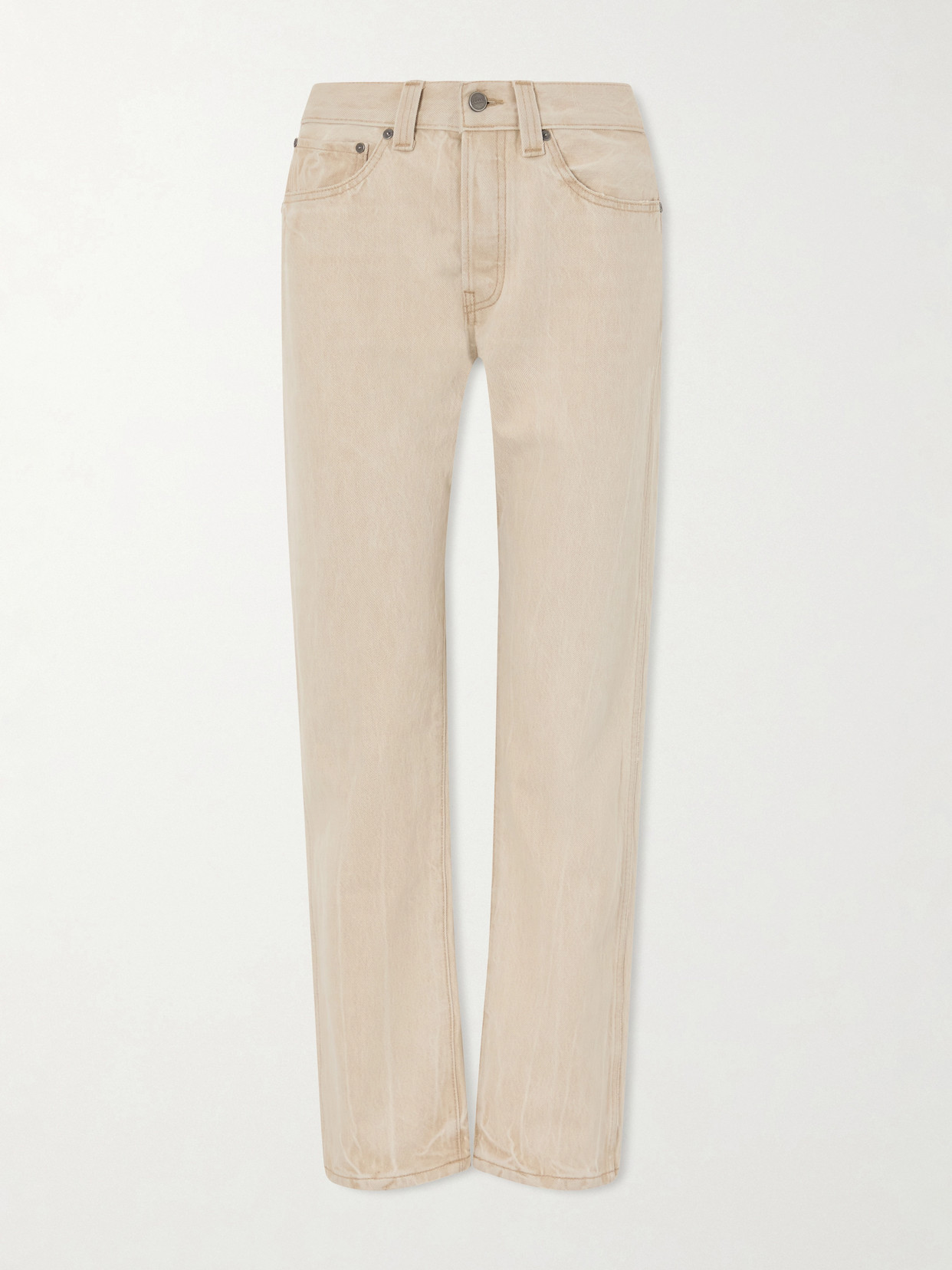 Callum Straight-leg Jeans - Beige