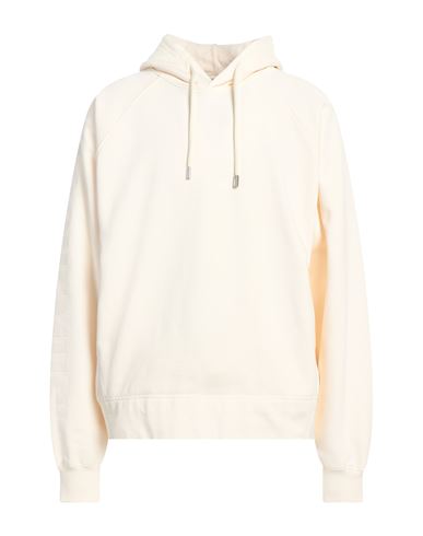 Jacquemus Man Sweatshirt Cream Size M Cotton