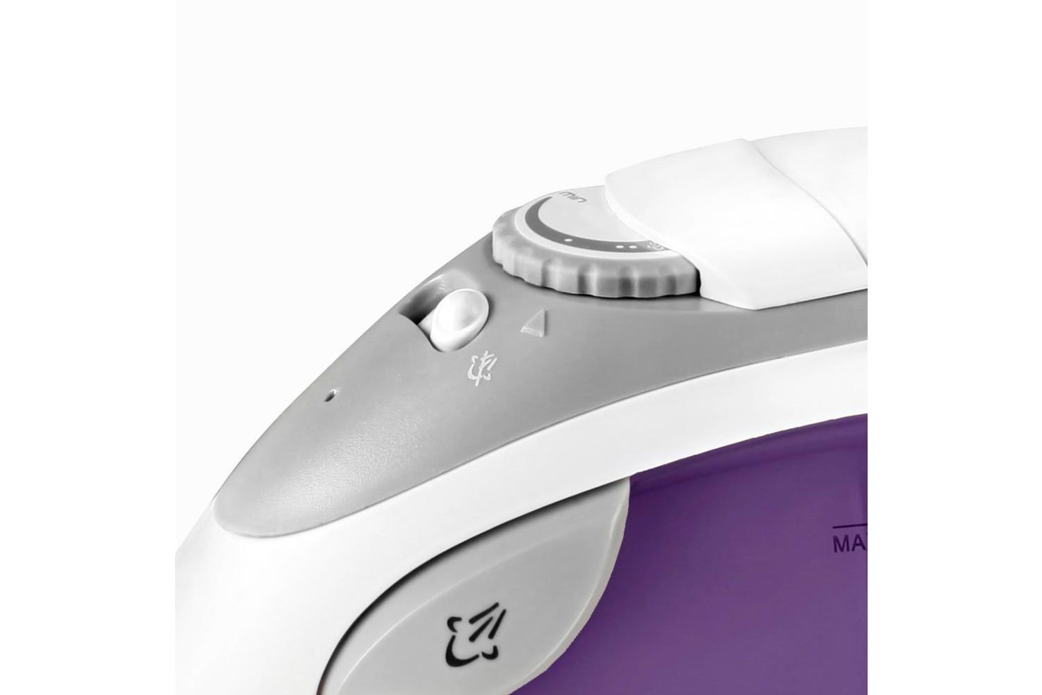 Swan Unisex Travel Iron w/ pouch in White