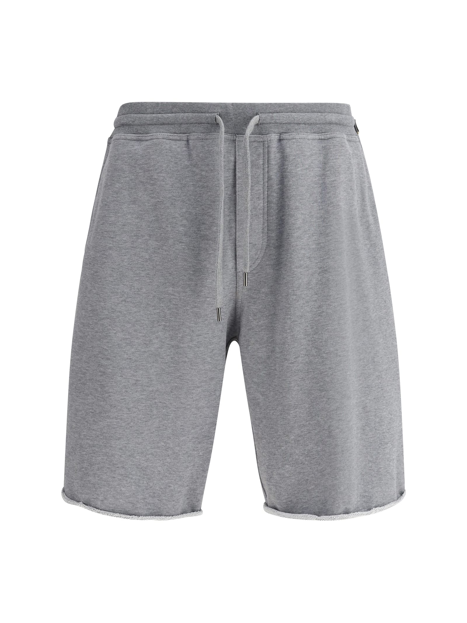 Cotton track shorts - Grey