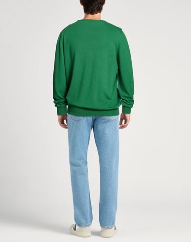 Man Sweater Green Size 44 Wool, Viscose, Cashmere