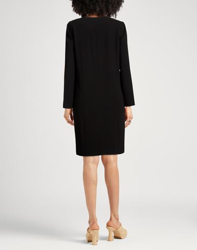 Woman Midi dress Black Size 2 Polyester