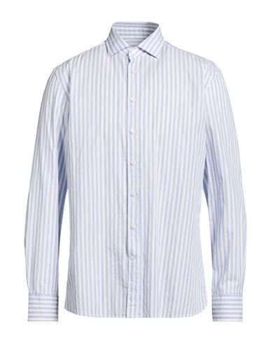 Man Shirt Sky blue Size M Cotton