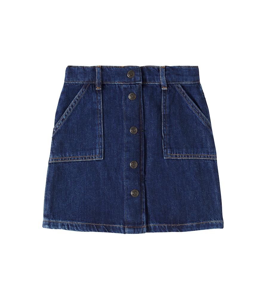 Bonpoint Dexie denim skirt