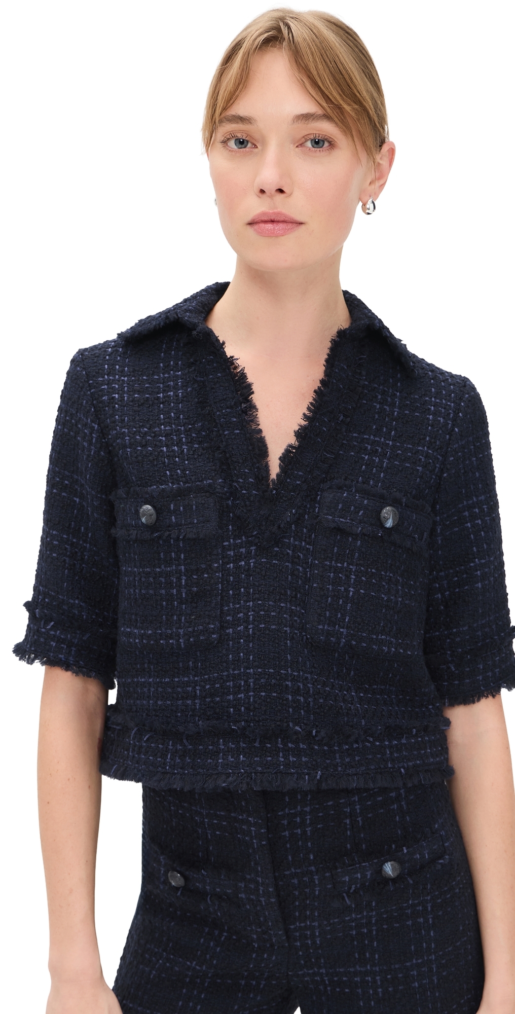Babbs Top Navy
