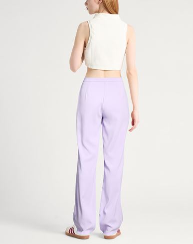 Woman Pants Lilac Size 8 Polyester, Elastane