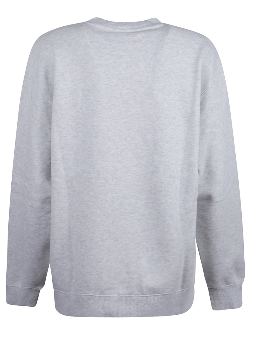 Grey Crew Neck Logo Sweatshirt