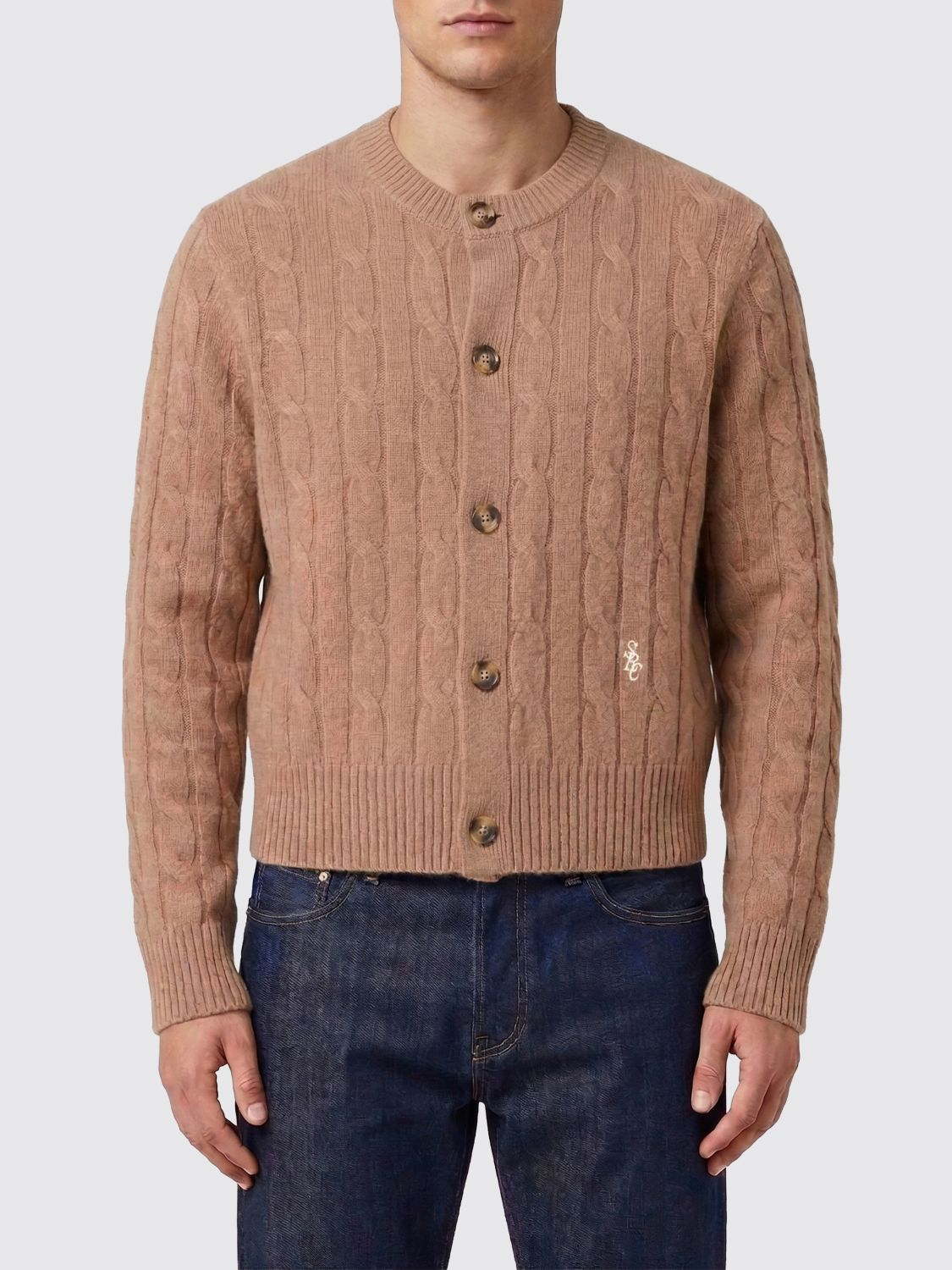 Sweater Men color Camel