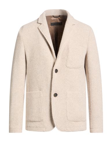 Man Blazer Beige Size M Wool, Polyamide, Acrylic, Polyester, Superkid mohair