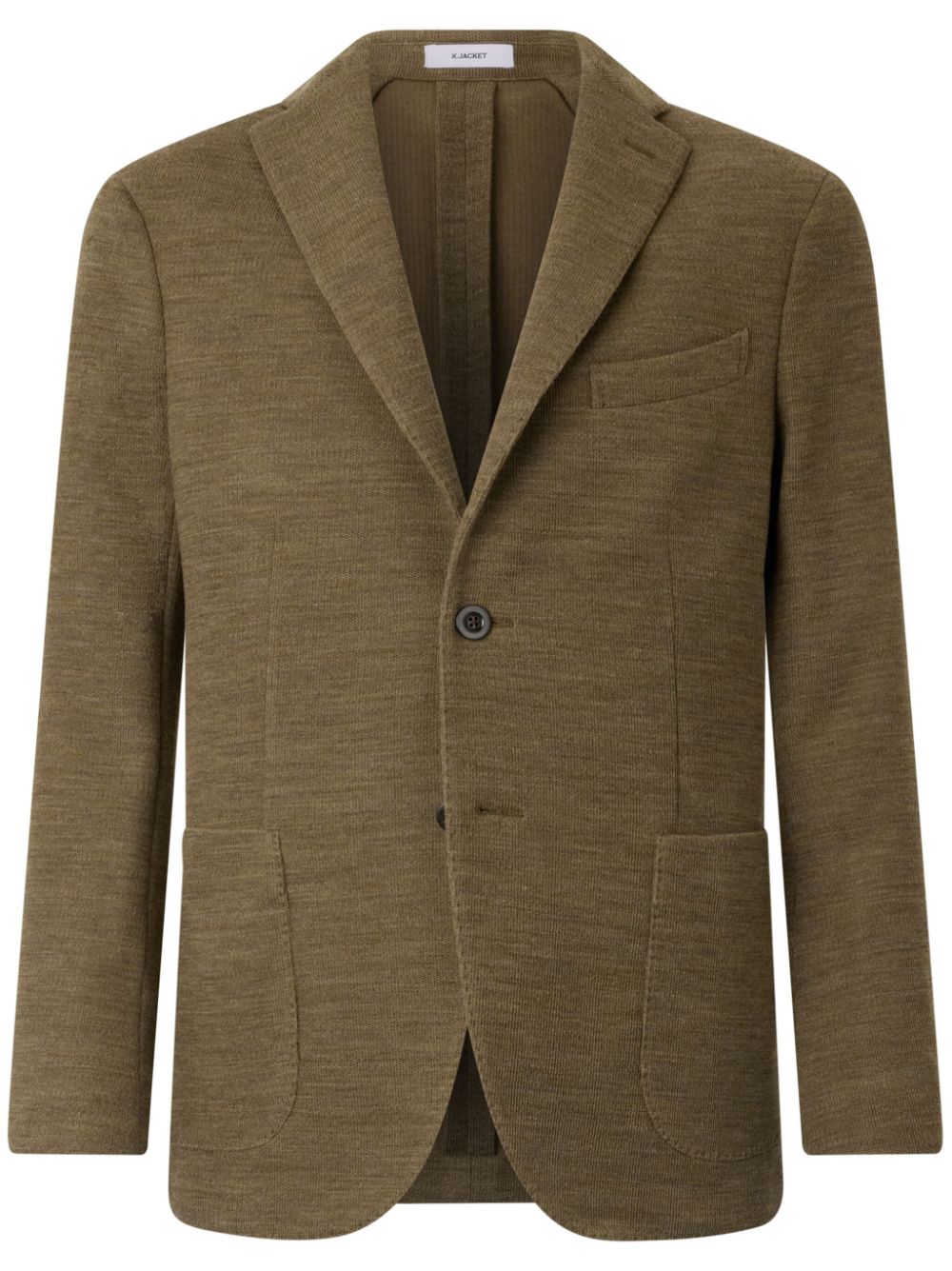 Single-breasted blazer - Green